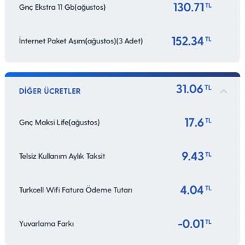Turkcell'in Sorgu Sualsiz Hattıma Paket Tanımlaması