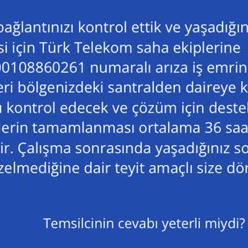 TurkNet 15 Saattir Çözümlenemeyen İnternet Bağlantı Sorunu