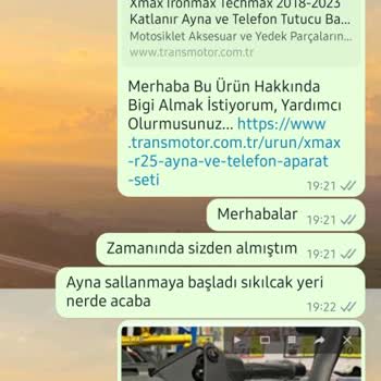 Transmotor Xmax Ayna Arızası