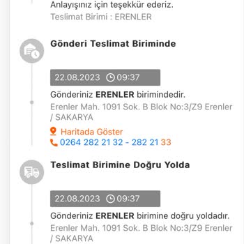 Sakarya Erenler MNG Kargo Ürünümü Getirmiyor, Hep Böyleler