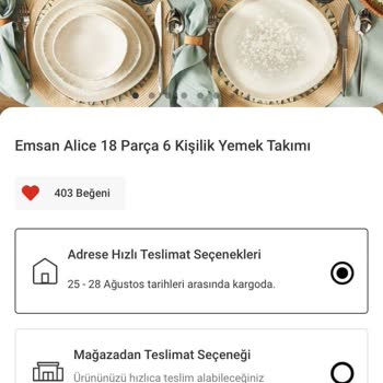 Karaca Züccaciye Karaca'nın Kırık Ürünü