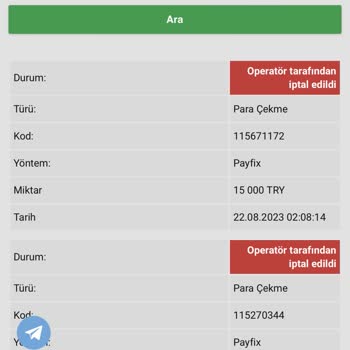 Betwoon Para Vermiyor İptal Ediyor