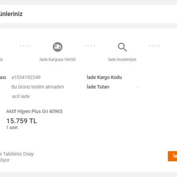 Koçtaş 1 Aydır Ürün İadesini Gerçekleştirmiyor