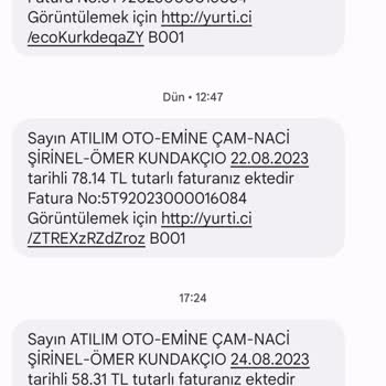 Yurtiçi Kargo Bana Ait Olmayan Kargo Mesajları