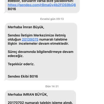 Sendeo Kargo Firması Karaca Gönderisi