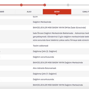 D&R'nın Çalıştığı Kargomsende Şirketinin Kargomu Getirmemesi