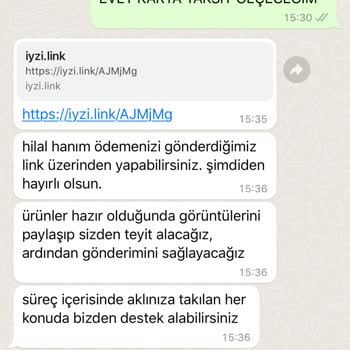 İva Sandalye & Masa Ürün Teslim Edilmedi
