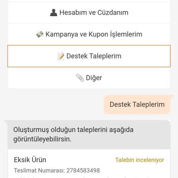 Trendyol'dan Gelen Boş Kutu