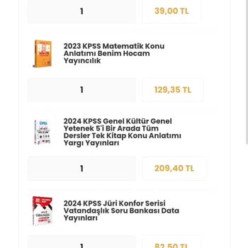 YKMkitap Eksik Sipariş Kargolanması