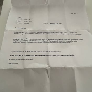 Form Medikal Sağlık Birkenstock Terlik Yanlardan Açılma Yaptı