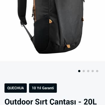 Decathlon Yıpranmış Çantamın Hali