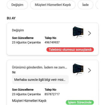 Hepsiburada 10 Gündür Yapılamayan İade