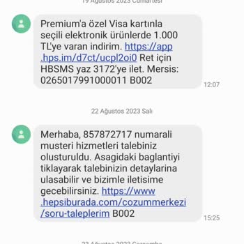 Hepsiburada 10 Gündür Yapılamayan İade