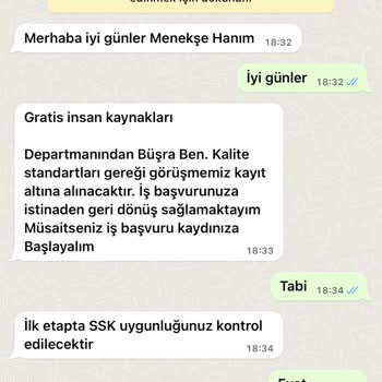 Gratis İş Başvurusu adı altında bilgilerimi vermemden sonra Yaşanan Sorunlar