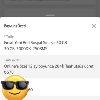 Vodafone Yeni Hattımı Açmıyor