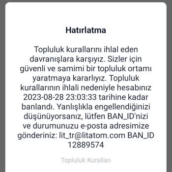 Litatom.com Durduk Yere Ban Yedim