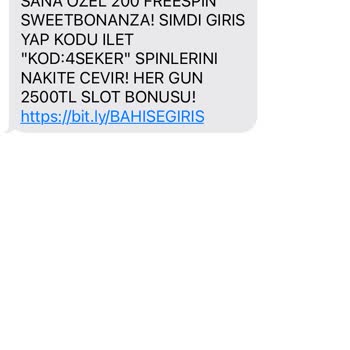 Betmatik Hem Yurt Dışı Hem Normal Numaradan Mesaj Geliyor