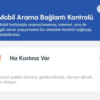 Turkcell Hız Kısıtlaması Problemi