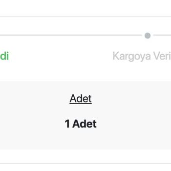 D&R Ürünümü Hala Kargolamadı.