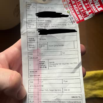 Arby's Mağazasında Muhatap Bulamamak Ve Baştan Savma Ürün Gönderimi