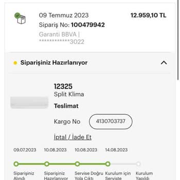 Manisa Arçelik Servisi Klimamızı Kaybetmiş