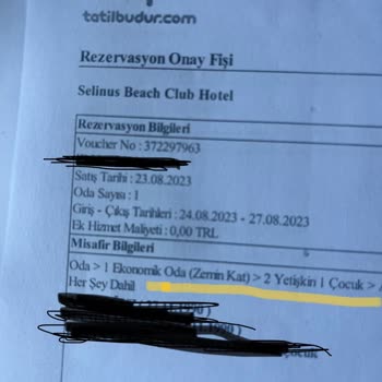 Tatilbudur Hatalı Bilgi İle Paket Sattı Ve Sorun Giderilmedi