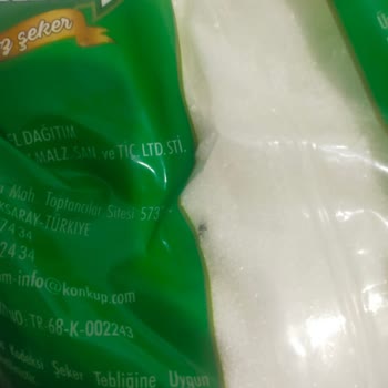 Kon Küp Şeker Kapalı Üründe Böcek Vardı