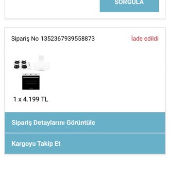 A101 Kargom Gelmeden İade Oldu