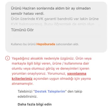 Hepsiburada Servis Yasal Süresi 21 İş Günü Müydü?