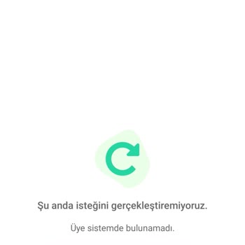 Dolap Satıcıya Ulaşamıyorum Üye Bulunamıyor Diyor