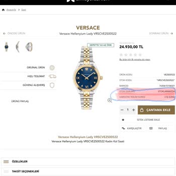 Alwaysfashion Taahhüt Edilen Zamanda Ürünün Kargolanmaması
