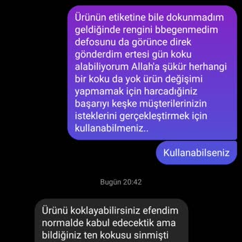 Vakro Boutique Defolu Ürün Değişimi Gerçekleştirilmedi