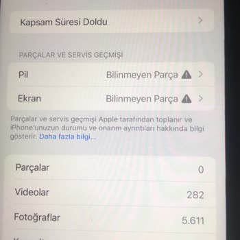 Vodafone Yenilenmiş Cihazda Kullanılan Parçaların Orijinal Olmaması