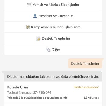 Trendyol İade İsteğim Alınmıyor