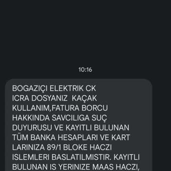 Boğaziçi Elektrik - Bedaş Elektrik Su Aboneliği Ve Borç İddiası
