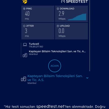 Turkcell Şebeke İnternet Problemi