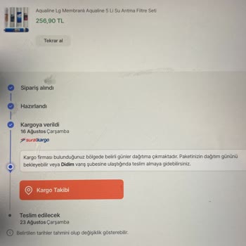 Hepsiburada Sürat Kargo Ürünü Teslim Etmiyor