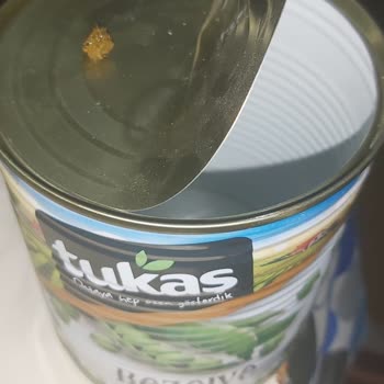 Tukaş Konserve Den Çıkan Yabancı Madde
