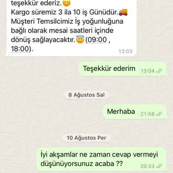 Nare Giyim Gönderilmeyen Ve İptali Yapılmayan Ürün