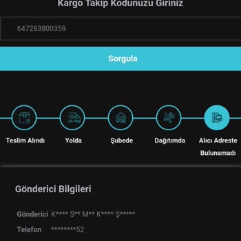 Scotty Teslim Etmiyor Kargomu