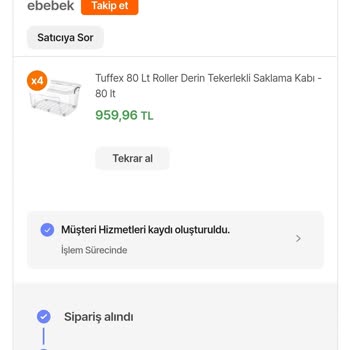 Hepsiburada Ve Ebebek Kargoya Verilen Ürünümü Teslim Etmiyor.