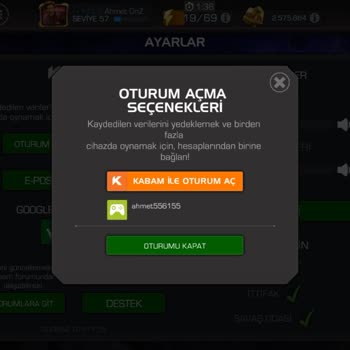 Kabam.com Google Hesabıma Bağlanamama Sorunu