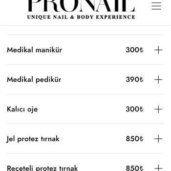 Pronail'de Atmasyon Fiyat.