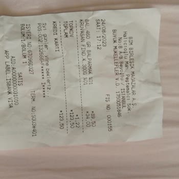 BİM'den Aldığım Balparmak Şişesindeki Okunmayan Karekod