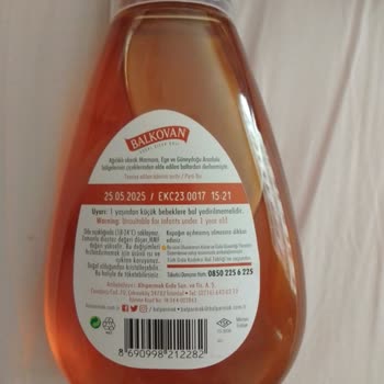 BİM'den Aldığım Balparmak Şişesindeki Okunmayan Karekod