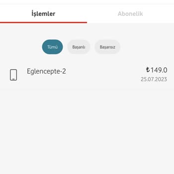 Vodafone'dan İzinsiz Ücret Alınması