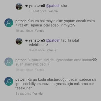 Dolap Alıcı Neden İptal Edemiyor?