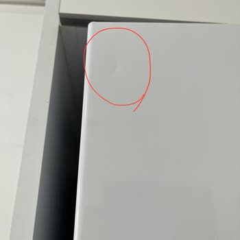 Migros Buzdolabı Kapağı Ezik Geldi