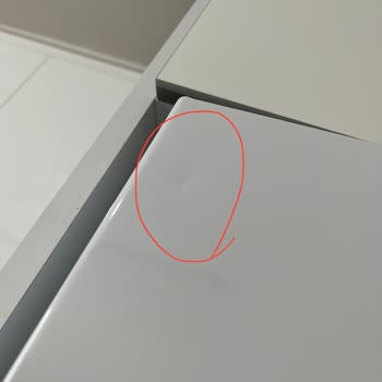 Migros Buzdolabı Kapağı Ezik Geldi