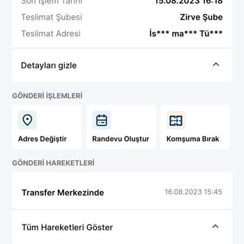Dolap / Trendyol Express Hizmeti